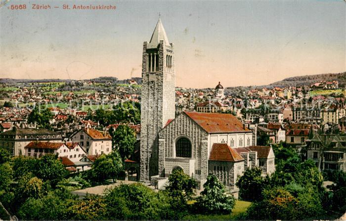 13755762 Zuerich ZH Église Saint-Antoine Zuerich ZH