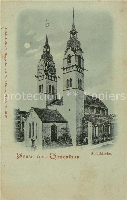 13755893 Église municipale de Winterthour ZH