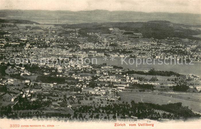 13755907 Zuerich ZH Vue depuis Uetliberg Zuerich ZH