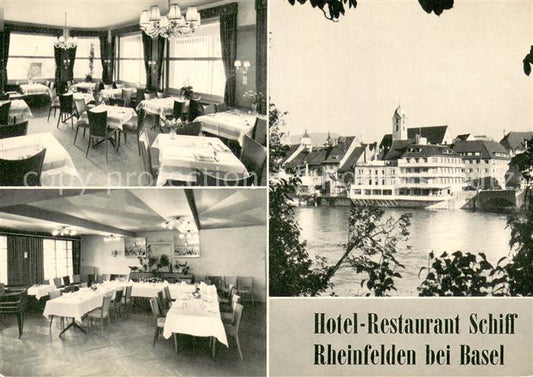 13756112 Rheinfelden AG Hotel Restaurant Schiff Gastraeume