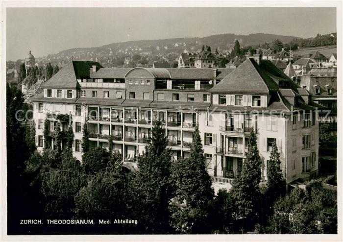 13756217 Zuerich ZH Krankenhaus Theodosianum Park