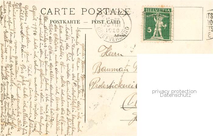 13756744 Zuerich ZH Bureau de poste et mairie de la Métropole Zuerich ZH