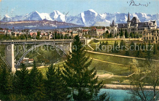 13756766 Bern BE Musée Kirchenfeldbruecke et les Alpes Bern BE