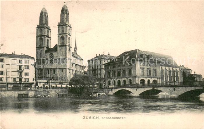 13756785 Zurich ZH Grossmuenster Zurich ZH