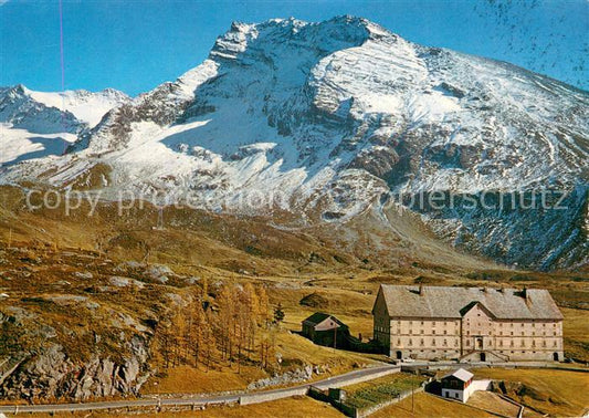 13756979 Simplon Hospiz mit Huebschhorn Fliegeraufnahme