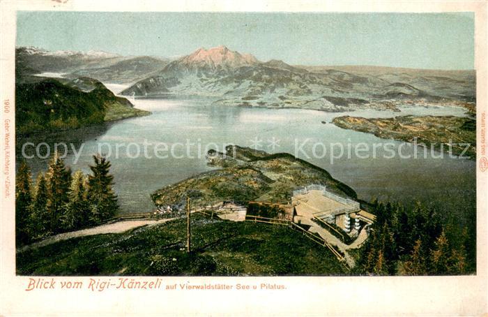 13837107 Rigi Kaenzeli Vierwaldstaetter See und Pilatus  Rigi Kaenzeli