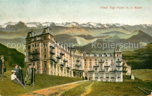 13837109 Rigi Kulm Hotel Rigi Kulm m. d. Alpen Rigi Kulm