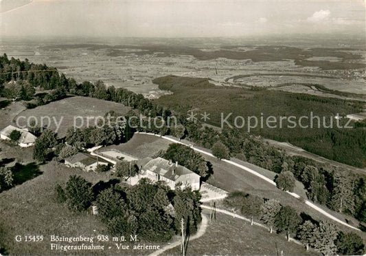 13757713 Boezingenberg BE Fliegeraufnahme mit Kurhaus Boetzingenberg