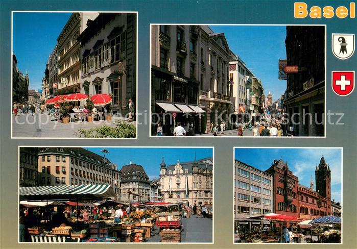 13757893 Basel BS Strassenpartien Marktplatz