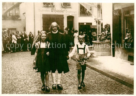 13759211 Aarau AG Pestalozzi am 100-Jahr-Schuetzenfest i. d. Gruendungsstadt 192