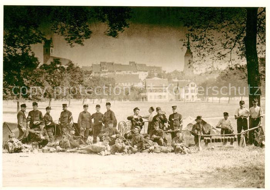 13759214 Aarau AG Waffenplatz im Schachen Infanterie-Rekrutenschule 1905