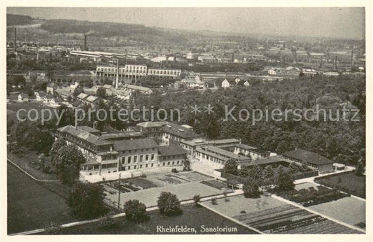 13762436 Rheinfelden AG Fliegeraufnahme Sanatorium