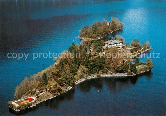 13765469 Isole di Brissago Lago Maggiore Fliegeraufnahme