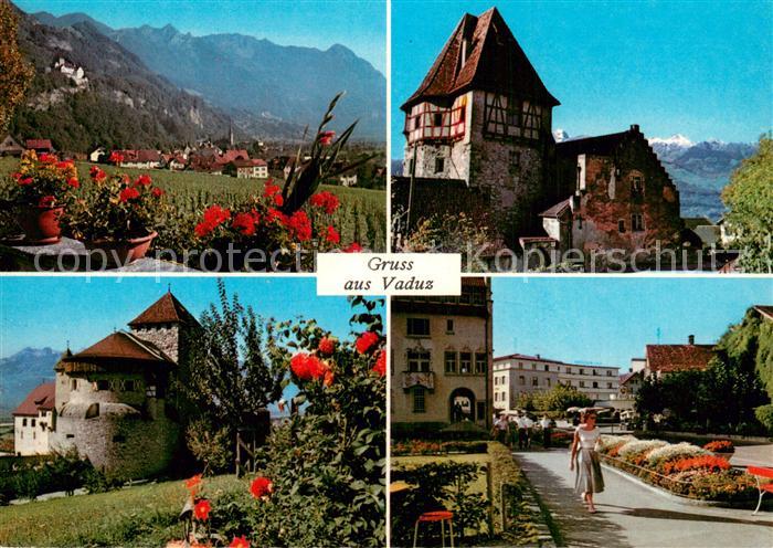 73772973 Vaduz Liechtenstein FL Landesfuerstliche Residenz Falknisgruppe Rotes H