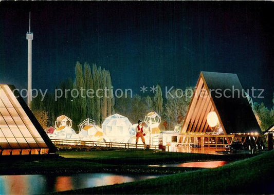 13776974 Lausanne VD Exposition nationale suisse bei Nacht