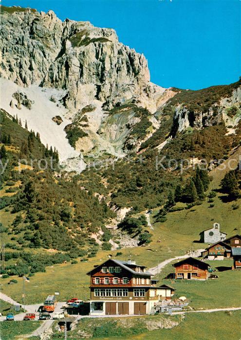 73779370 Triesenberg Liechtenstein FL Alpen Hotel Malbun mit Friedenskapelle und