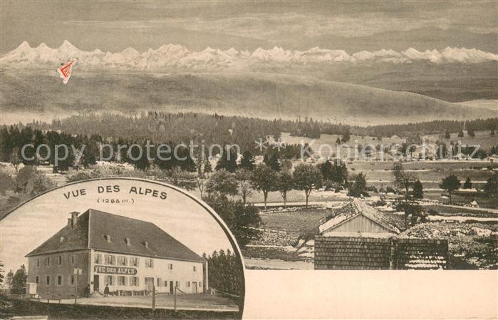 13781011 La Chaux-de-Fonds NE Panorama Restaurant Vue des Alpes