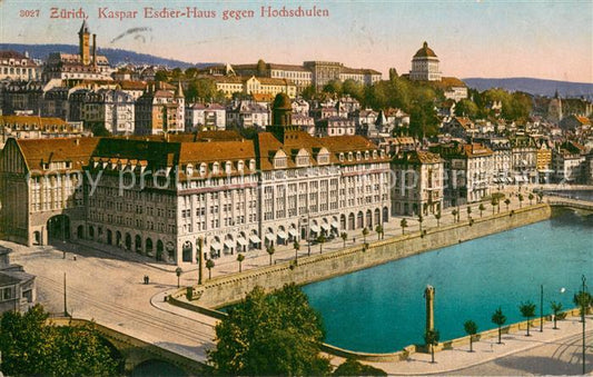 13781405 Zuerich ZH Kaspar Escher Maison avec universités Zuerich ZH