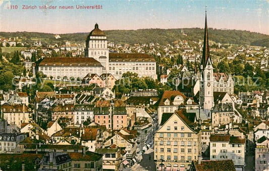 13781416 Zuerich ZH mit der neuen Universitaet