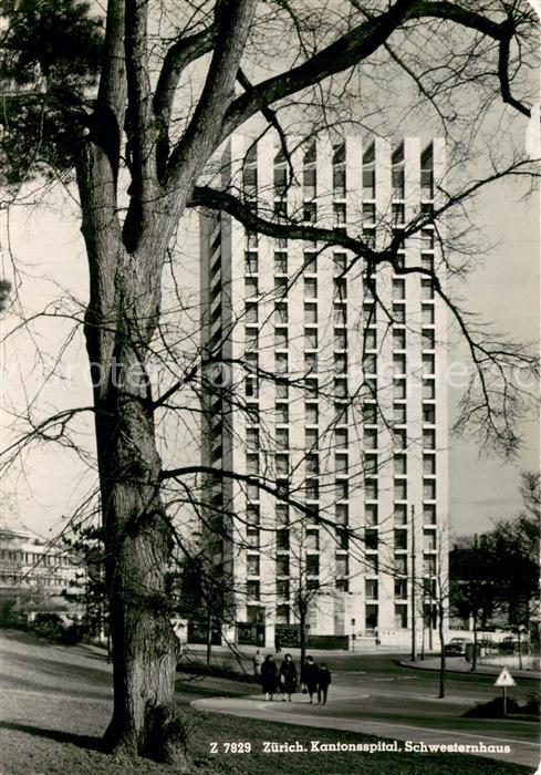 13782325 Zuerich ZH Kantonsspital Schwesternhaus Hochhaus