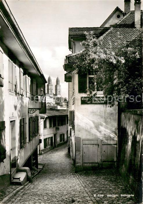 13782350 Zuerich ZH Schipfe Historisches Quartier