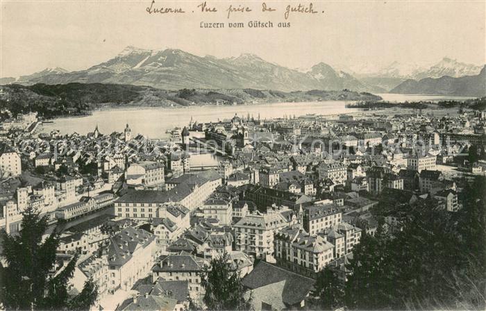 13783352 Luzern  LU Blick vom Guetsch