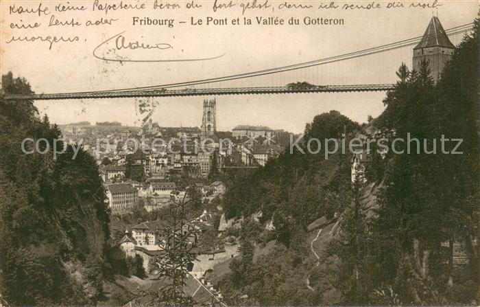 13784849 Fribourg FR Le Pont et Vallée du Gotteron Fribourg FR