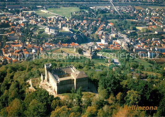 13786153 Bellinzona ed i suoi castelli Sassa Corbara Montebello Castel Grande