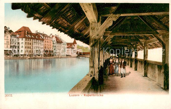 13788704 Luzern  LU Kapellbruecke