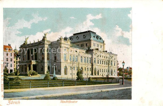 13789274 Zuerich ZH Théâtre municipal Vue extérieure Zuerich ZH