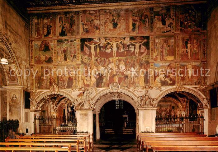 13789417 Bellinzona Madonna delle Grazie Scene della vita di Cristo e Crocefissi