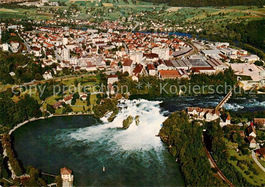 13791285 Neuhausen Rheinfall Fliegeraufnahme