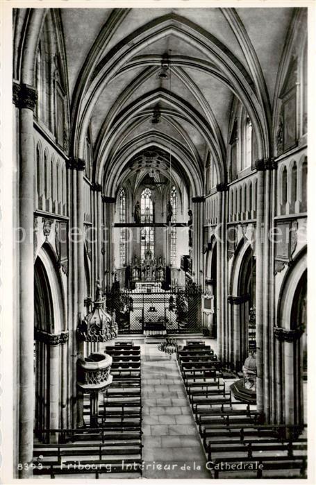 13791967 Fribourg FR Interieur de la Cathedrale