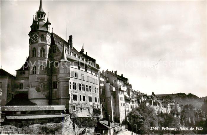 13791969 Fribourg FR Hotel de Ville