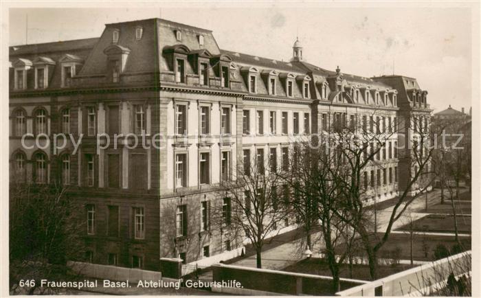 13792206 Basel BS Frauenspital Abteilung Geburtshilfe