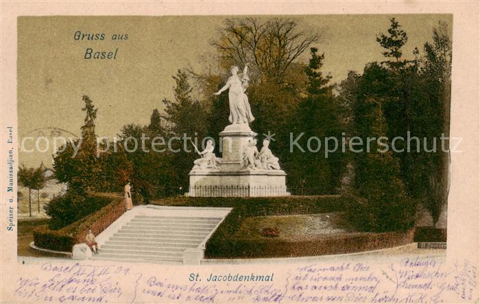 13792223 Bâle BS Monument Saint-Jacob Bâle BS