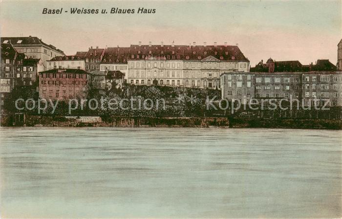 13792552 Basel BS Weisses und Blaues Haus