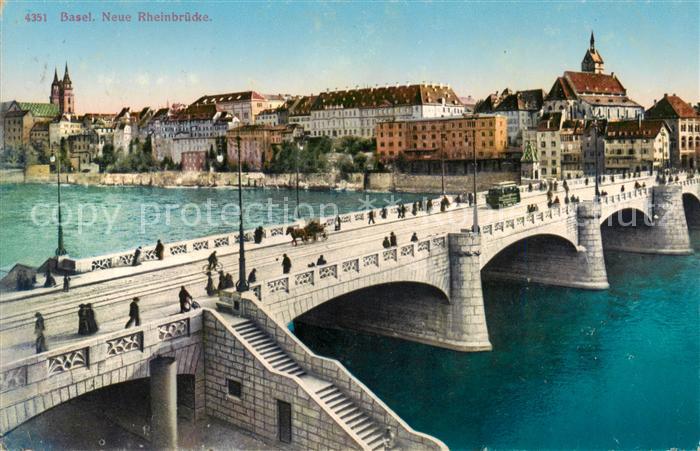 13792574 Basel BS Neue Rheinbruecke Basel BS