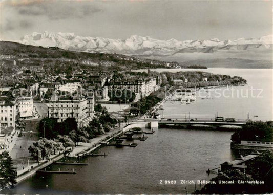 13793205 Zuerich ZH Bellevue Utoquai Glarneralpen