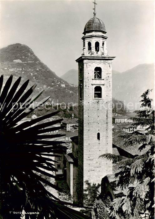 13793211 Lugano Lago di Lugano TI Kirche