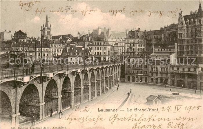 13794722 Lausanne VD Le Grand Pont Lausanne VD