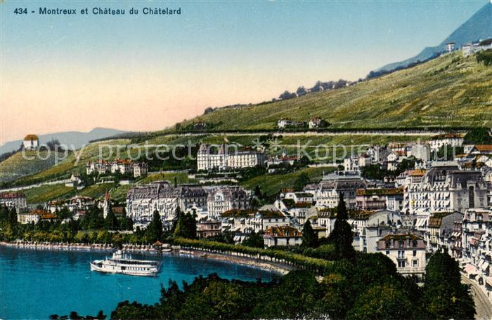 13794796 Montreux  VD et Chateau du Chatelard