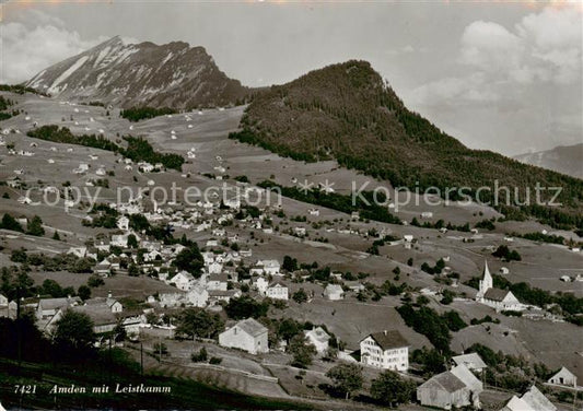 13795338 Amden SG Panorama mit Leistkamm