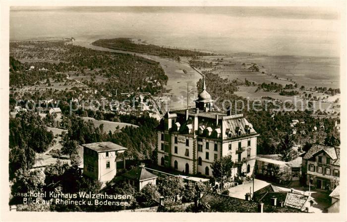 13795615 Walzenhausen AR Hotel Kurhaus Blick auf Rheineck und Bodensee Walzenhau