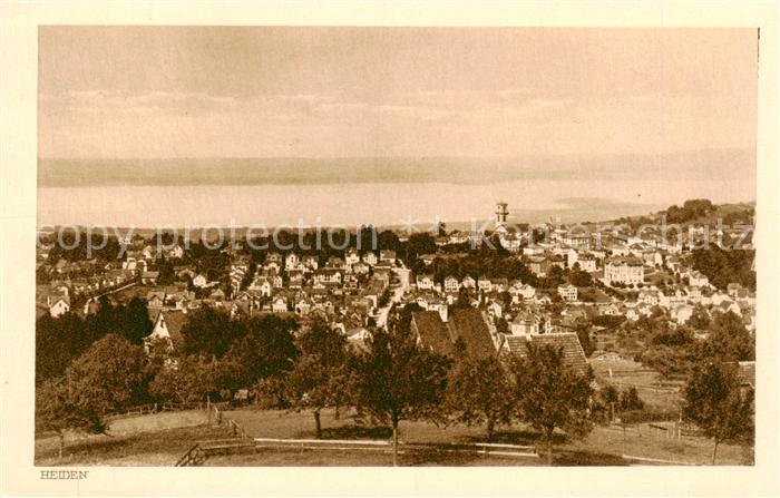 13795618 Heiden AR Panorama Blick auf den Bodensee Heiden AR