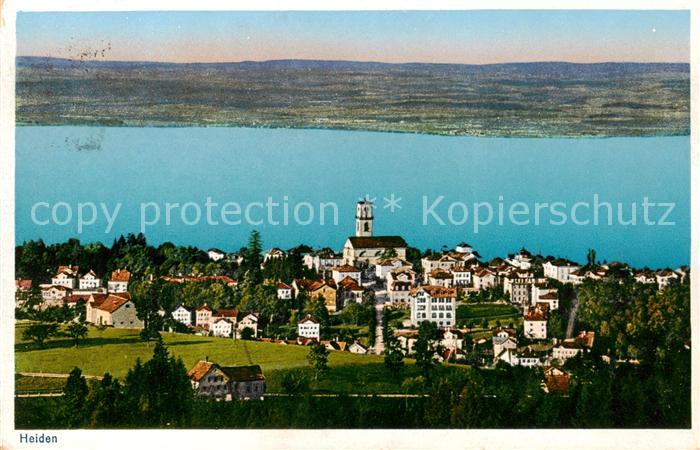 13795631 Heiden AR Stadtbild mit Kirche Bodensee Heiden AR