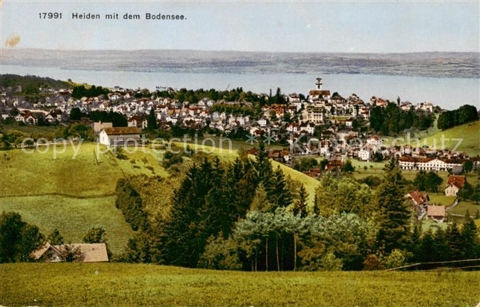 13795638 Heiden AR Panorama Kurort Bodensee Heiden AR