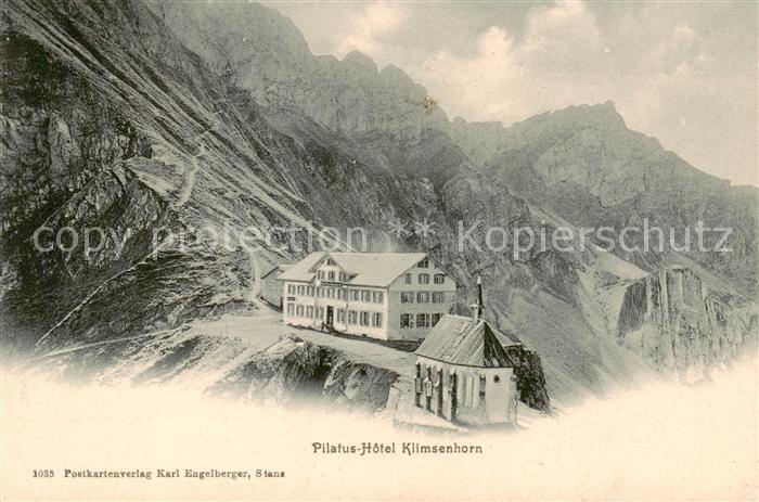 13795648 Hergiswil NW Pilatus Hotel Klimsenhorn Luzerner Voralpen Hergiswil NW