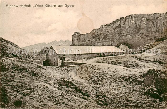 13795650 Weesen  Walensee SG Alpenwirtschaft Ober-Kaesern am Speer Hôtel du Lac