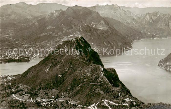 13795659 Lugano Lac de Lugano TI Monte San Salvatore Lac de Lugano Panorama alpin